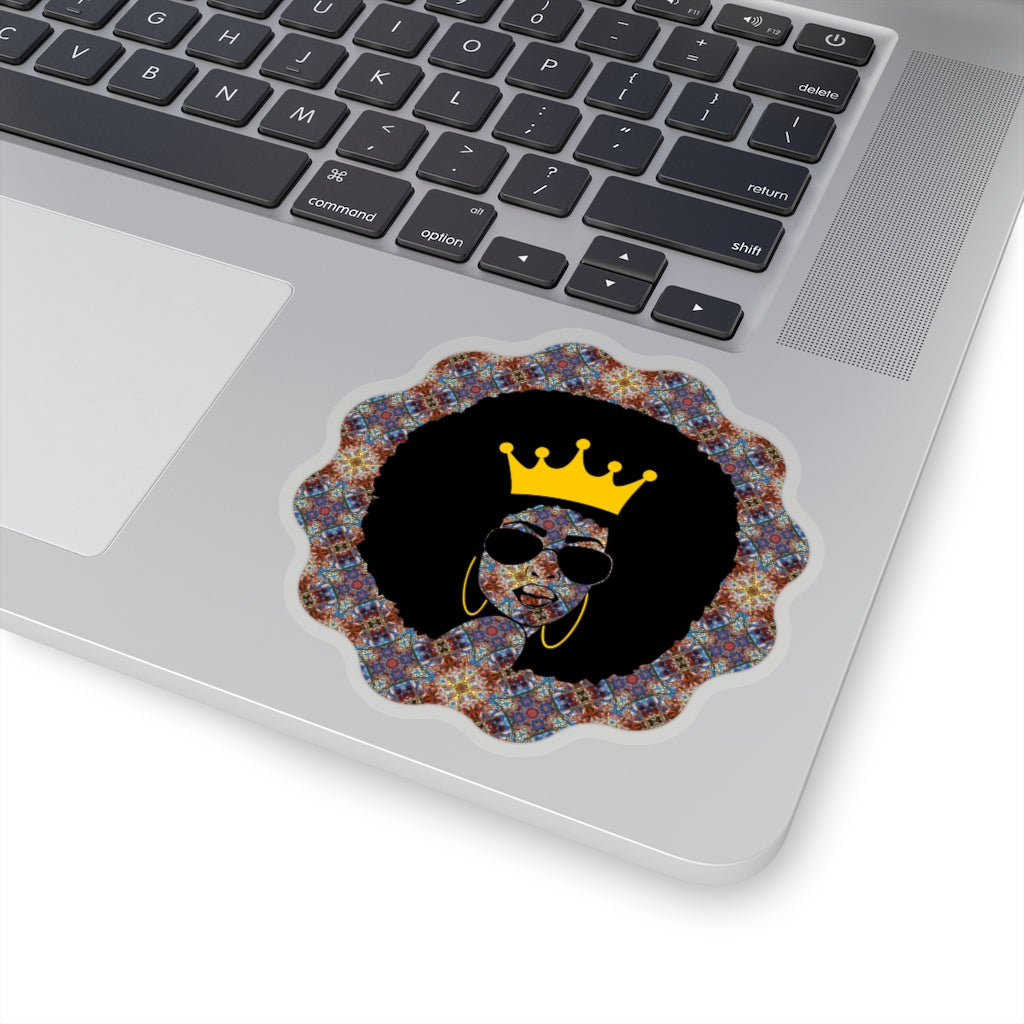 Afro Queen Sticker