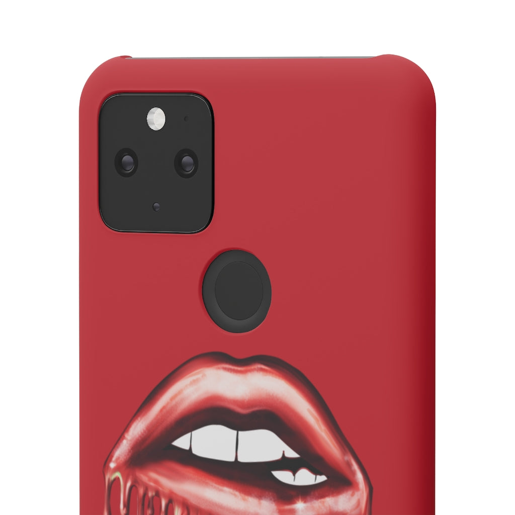Beautiful Red Snap Cases