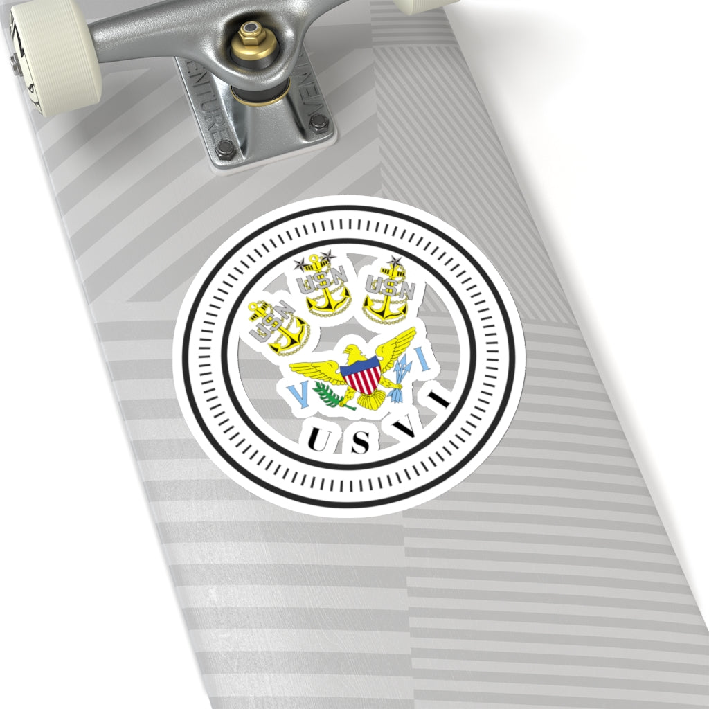USVI Chief Kiss-Cut Stickers