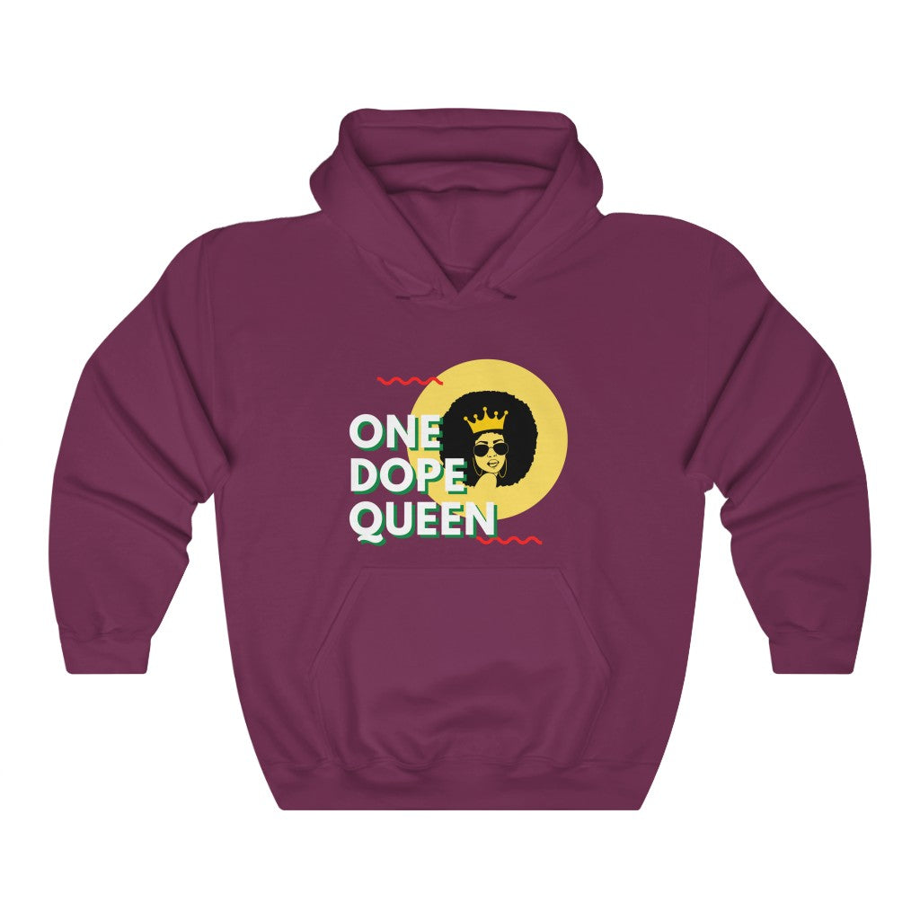 One Dope Queen Gold Hooded Sweatshirt