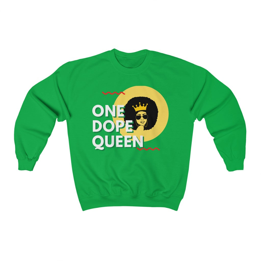 Dope Queen Yellow Crewneck Sweatshirt