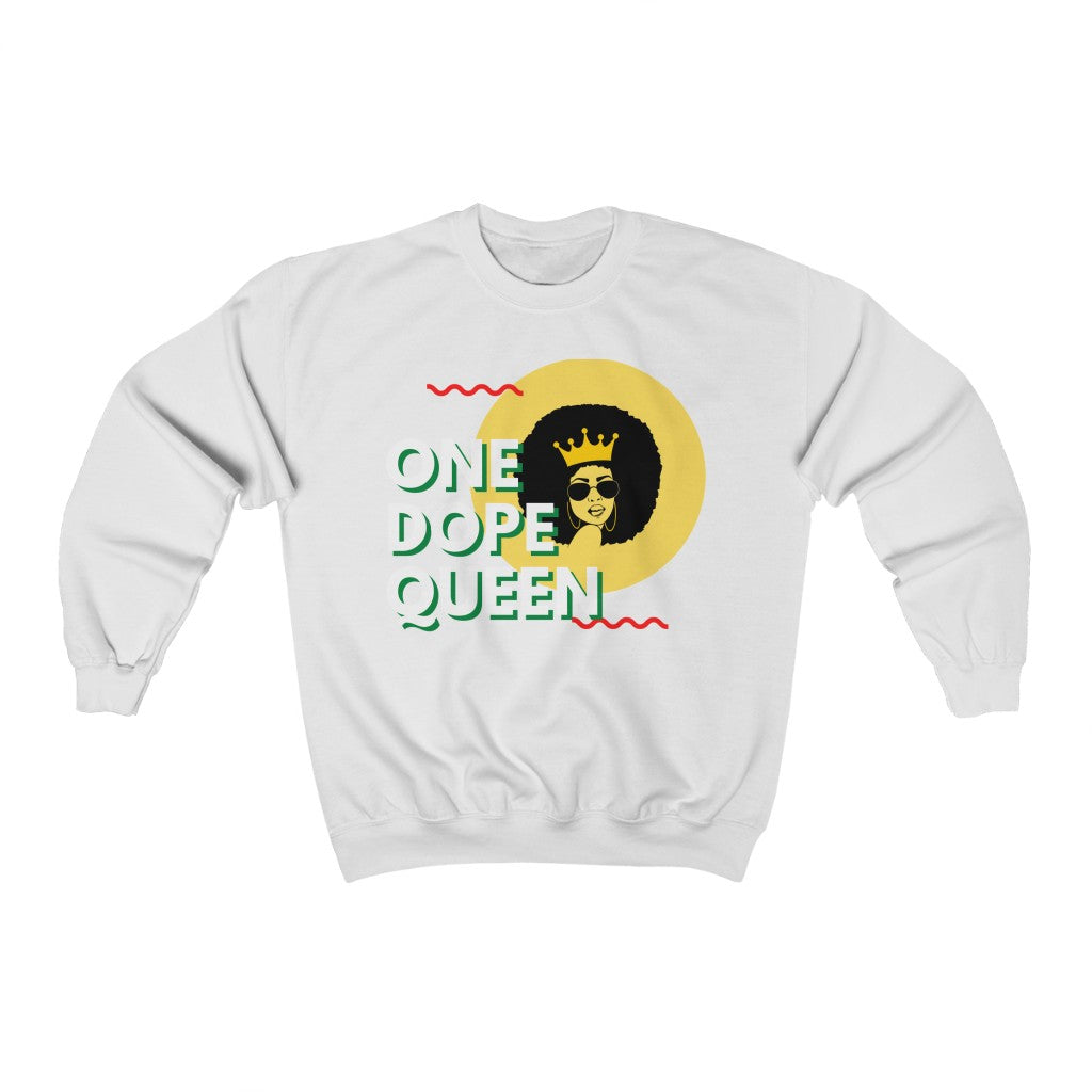 Dope Queen Yellow Crewneck Sweatshirt