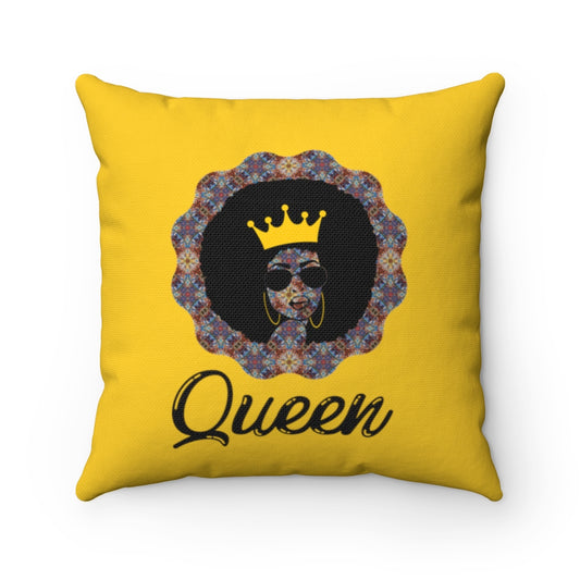 Queen Polyester Square Pillow