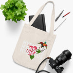 Hybiscus Organic Canvas Tote