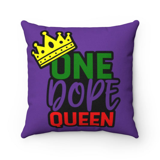 Dope Queen Square Pillow