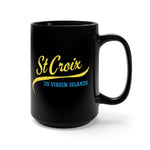 St Croix Black Mug 15oz