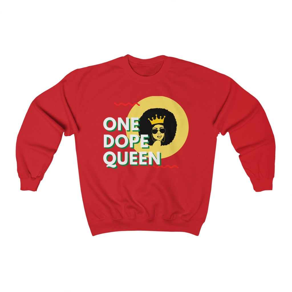 Dope Queen Yellow Crewneck Sweatshirt